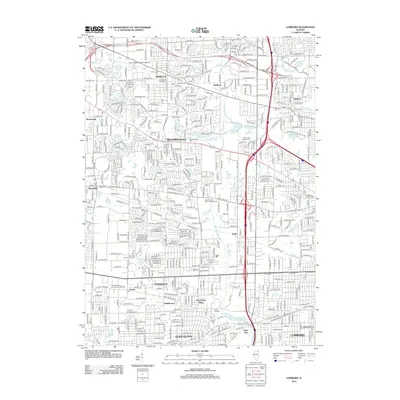 2012 Map of Lombard, 2012 Print