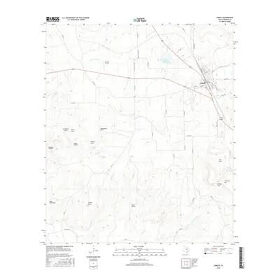 2016 Map of Lometa, 2016 Print