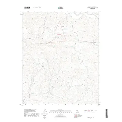 2018 Map of Lompoc Hills, 2018 Print