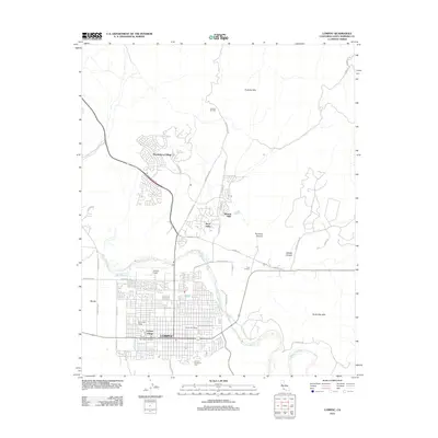2012 Map of Lompoc, 2012 Print