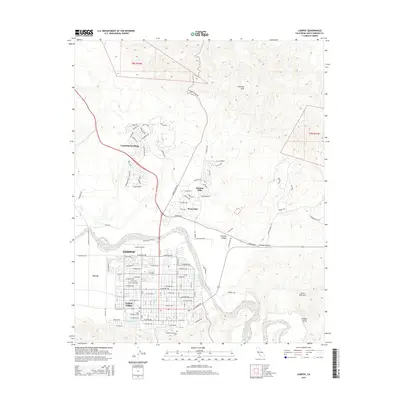 2015 Map of Lompoc, 2015 Print