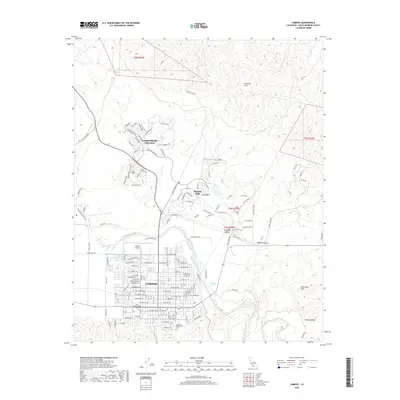 2018 Map of Lompoc, 2018 Print
