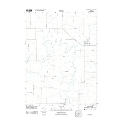 2012 Map of London Mills, 2012 Print