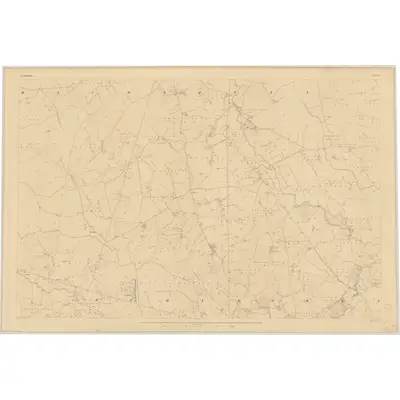 1832 Map of Londonderry - Sheet 11, 1837 Print