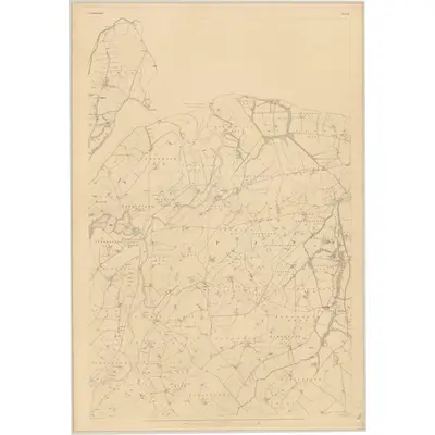 1830 Map of Londonderry - Sheet 14, 1837 Print