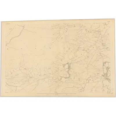 1832 Map of Londonderry - Sheet 24, 1837 Print