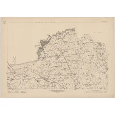 1939 Map of Londonderry - Sheet 3 [& Part of Sheet II.12], 1946 Print