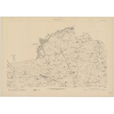 1950 Map of Londonderry - Sheet 3 [& Part of Sheet II.12], 1954 Print