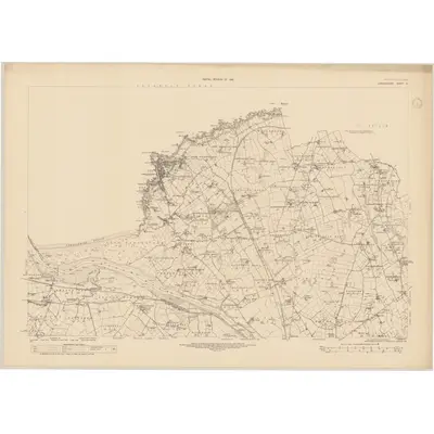 1922 Map of Londonderry - Sheet 3, 1936 Print