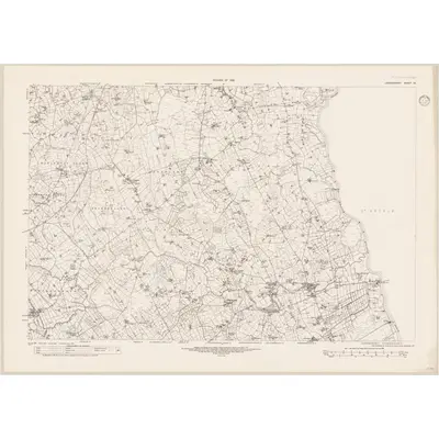 1926 Map of Londonderry - Sheet 33, 1937 Print