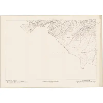 1926 Map of Londonderry - Sheet 34A, 1937 Print