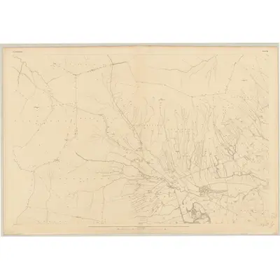 1832 Map of Londonderry - Sheet 35, 1837 Print
