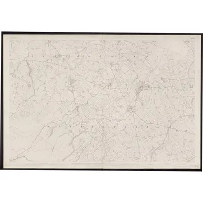 1832 Map of Londonderry - Sheet 41, 1861 Print