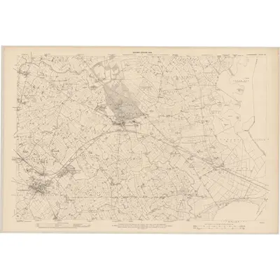 1906 Map of Londonderry - Sheet 42, 1909 Print