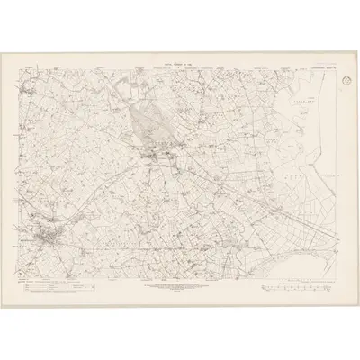 1927 Map of Londonderry - Sheet 42, 1937 Print