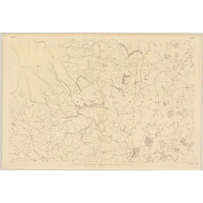1832 Map of Londonderry - Sheet 46, 1837 Print