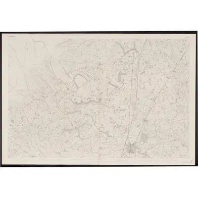 1832 Map of Londonderry - Sheet 46, 1863 Print