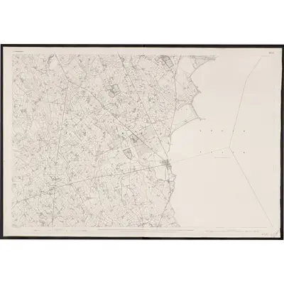 1832 Map of Londonderry - Sheet 47, 1861 Print