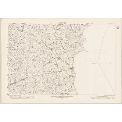 1928 Map of Londonderry - Sheet 47, 1937 Print