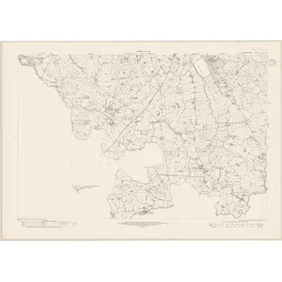 1929 Map of Londonderry - Sheet 48 & 48A, 1937 Print