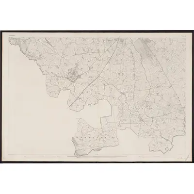 1832 Map of Londonderry - Sheet 48 [with extension 48A], 1863 Print