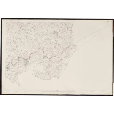 1832 Map of Londonderry - Sheet 49, 1861 Print