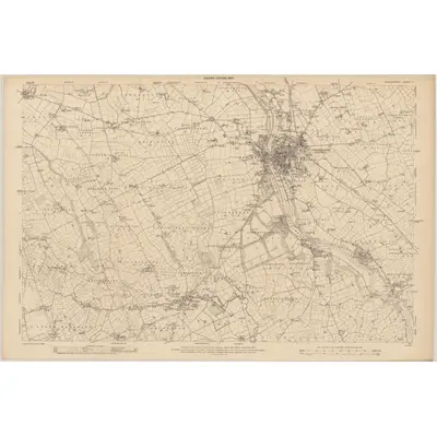 1904 Map of Londonderry - Sheet 7, 1907 Print