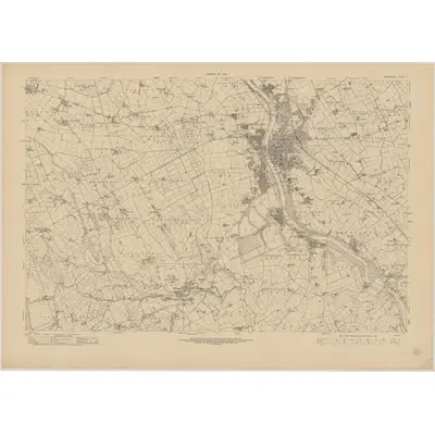 1949 Map of Londonderry - Sheet 7, 1954 Print