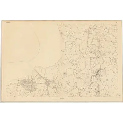 1830 Map of Londonderry - Sheet 9, 1837 Print