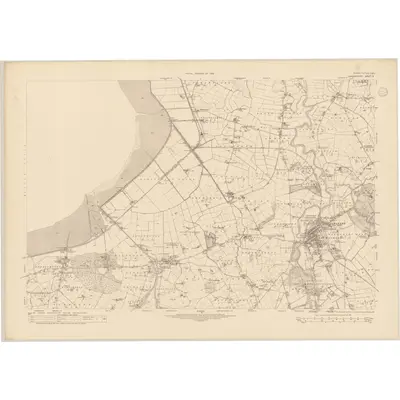 1922 Map of Londonderry - Sheet 9, 1936 Print