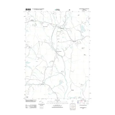 2012 Map of Londonderry, 2012 Print