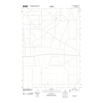 2010 Map of Lone Butte, 2010 Print