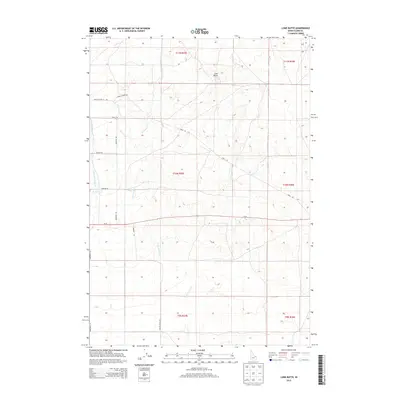 2013 Map of Lone Butte, 2013 Print