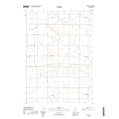 2020 Map of Lone Butte, 2020 Print