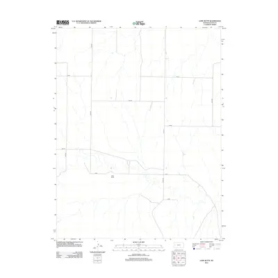 2012 Map of Lone Butte, 2012 Print