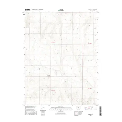 2015 Map of Lone Butte, 2015 Print