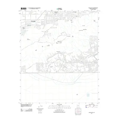 2011 Map of Lone Butte, 2011 Print