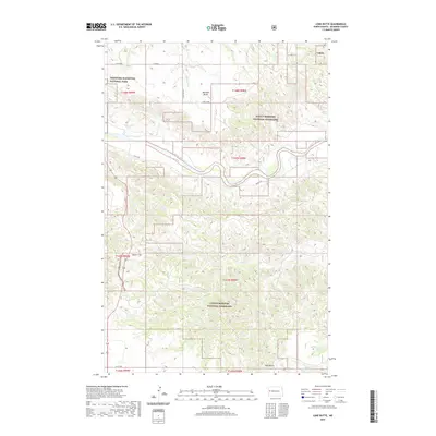 2020 Map of Lone Butte, 2020 Print