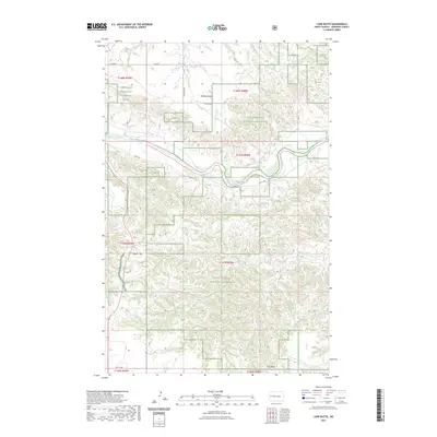 2023 Map of Lone Butte, 2023 Print