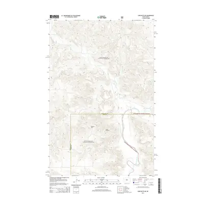 2014 Map of Lone Butte NE, 2014 Print