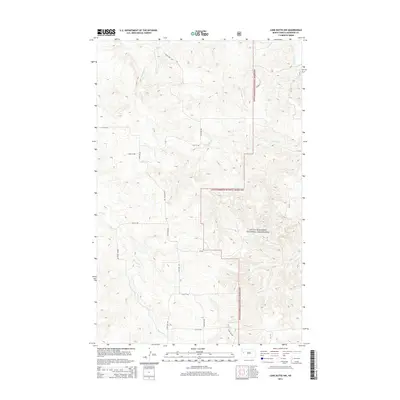 2014 Map of Lone Butte NW, 2014 Print