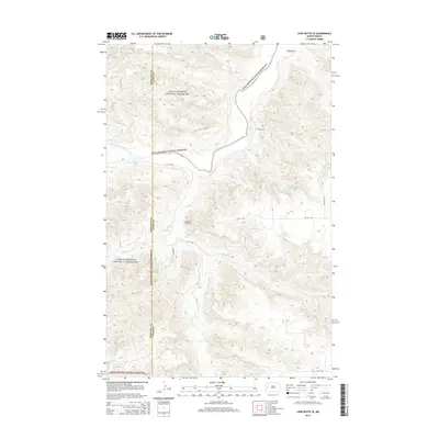 2014 Map of Lone Butte SE, 2014 Print
