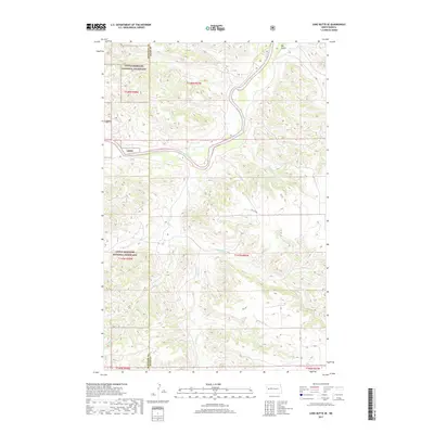 2017 Map of Lone Butte SE, 2017 Print