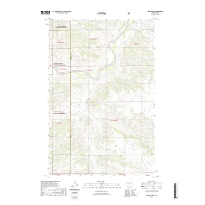 2020 Map of Lone Butte SE, 2020 Print