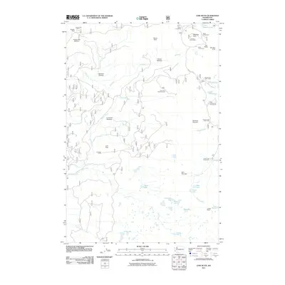 2011 Map of Lone Butte, 2011 Print