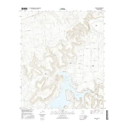 2016 Map of Lone Camp, 2016 Print