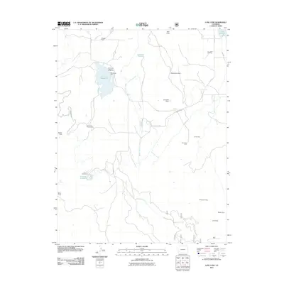 2011 Map of Lone Cone, 2011 Print
