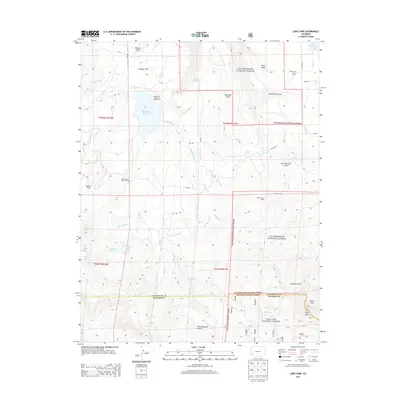 2013 Map of Lone Cone, 2013 Print