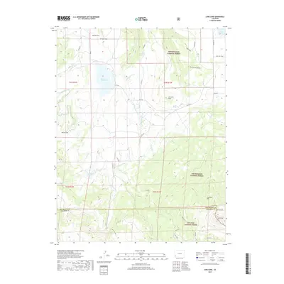2019 Map of Lone Cone, 2019 Print