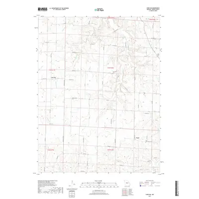 2017 Map of Lone Elm, 2017 Print